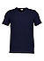 T-Shirt Cesare, Baumwolle, dunkelblau - dunkelblau