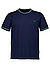 T-Shirt, Baumwolle, navy - navy-grün