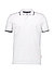 Polo-Shirt Angello, Baumwoll-Piqué, weiß - weiß