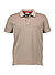 Polo-Shirt Ambrosian, Bio Baumwoll-Piquè, braungrün - braungrün