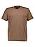 T-Shirt Carlon, Baumwolle, braun - braun