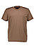 T-Shirt Carlon, Baumwolle, braun - braun