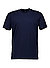 T-Shirt Carlon, Baumwolle, dunkelblau - dunkelblau