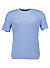 T-Shirt Valdro, Baumwoll-Strick, pastellblau - pastelblau