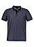 Polo-Shirt Talon, Mikrofaser, dunkelblau - dunkelblau