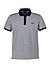 Polo-Shirt Percy, Baumwoll-Piqué, dunkelblau meliert - dunkelblau