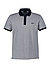 Polo-Shirt Percy, Baumwoll-Piqué, dunkelblau meliert - dunkelblau