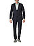 Anzug Finch-Brad, Modern Fit, Schurwolle, dunkelblau - dunkelblau