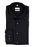 Hemd, Slim Fit, Baumwolle, schwarz - schwarz