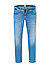 Jeans Chris, Slim Fit, Baumwolle T400®, hellblau - hellblau