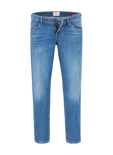 Jeans Lambert, Loose Fit, Baumwoll-Stretch, blau
