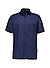 Kurzarmhemd, Modern Fit, Baumwolle, marine gemustert - marine