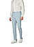 Hose Madden, Slim Fit, Mikrofaser-Stretch, hellblau meliert - hellblau