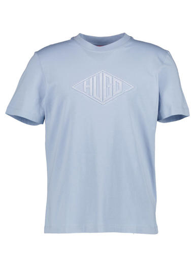 T-Shirt Dalendi, Baumwoll-Jersey, blau