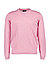 Pullover, Baumwolle, rosa meliert - rosa