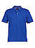 Polo-Shirt, Supima Baumwoll-Piqué, blau - blau