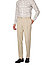 Bundfaltenhose Primo, Regular Fit, Baumwolle-Lyocell, beige - beige