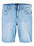 Jeansshorts, Baumwoll-Stretch, hellblau - light blue