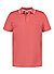 Polo-Shirt Angello, Baumwoll-Piqué, rot - rot
