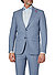 Sakko, Extra Slim Fit, Schurwoll-Stretch, hellblau meliert - hellblau