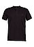 T-Shirt Albano, Baumwoll-Jersey, schwarz - schwarz