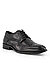 Budapester Pedro, Leder, schwarz - crust black
