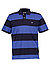 Polo-Shirt, Bio Baumwoll-Piqué, rich blue gestreift - rich blue