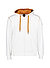 Sweatjacke, Baumwolle, weiß - weiß