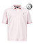 Polo-Shirt, Big&Tall, Bio Baumwoll-Piqué, rosa - rosa