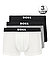 Trunks, Bio Baumwoll-Stretch, grau-weiß-schwarz - weiß-grau-schwarz