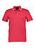 Polo-Shirt, Slim Fit, Baumwoll-Piqué, rot - rot