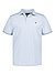 Polo-Shirt, Classic Fit, Baumwoll-Piqué, hellblau - hellblau