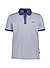 Polo-Shirt Percy, Baumwoll-Piqué, blau meliert - blau