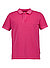 Polo-Shirt Ambrosian, Bio Baumwoll-Piquè, pink - pink