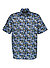 Kurzarmhemd, Comfort Fit, Baumwolle, marine floral - marine