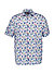 Kurzarmhemd, Comfort Fit, Baumwolle, weiß-multicolour floral - weiß-multicolour