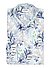 Hemd, Body Fit, Baumwolle, bleu floral - bleu