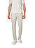 Hose Hank, Slim Fit, Reines Leinen halbgefüttert, beige meliert - beige