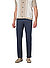 Hose Cadiz, Regular Fit, Baumwolle, nachtblau meliert - nachtblau