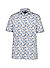 Kurzarmhemd, Modern Fit, Baumwolle, weiß floral - weiß