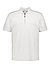 Zip-Polo Paras, Baumwolle, weiß - weiß