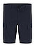 Cargoshorts Sisla, Relaxed Fit, Leinen, dunkelblau - dunkelblau