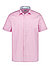 Kurzarmhemd, Body Fit, Baumwoll-Stretch, pink - pink