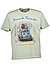 T-Shirt, Baumwolle, oliv - oliva