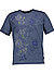 T-Shirt, Baumwolle, blu - blu