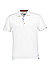 Polo-Shirt, Baumwoll-Piqué, bianco - bianco