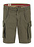 Cargoshorts Band, Baumwolle, militare - militare