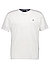 T-Shirt, Classic Fit, Baumwolle-Leinen, ecru - ecru