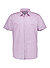 Kurzarmhemd, Body Fit, Baumwoll-Stretch, pink gemustert - pink
