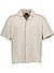 Kurzarmhemd Rayer, Regular Fit, Baumwolle, beige - beige